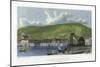 Landing Place, Outer Harbour, Dover, Kent, 19th Century-E Finden-Mounted Giclee Print