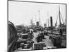 Landing Stage of Liverpool Docks-null-Mounted Photographic Print