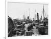 Landing Stage of Liverpool Docks-null-Framed Photographic Print