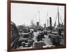 Landing Stage of Liverpool Docks-null-Framed Photographic Print