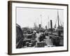 Landing Stage of Liverpool Docks-null-Framed Photographic Print