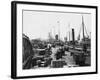 Landing Stage of Liverpool Docks-null-Framed Photographic Print