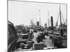 Landing Stage of Liverpool Docks-null-Mounted Photographic Print