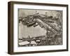 Landing supplies on the James River, Virginia, 1865-Mathew & studio Brady-Framed Photographic Print