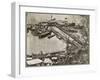 Landing supplies on the James River, Virginia, 1865-Mathew & studio Brady-Framed Photographic Print