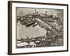 Landing supplies on the James River, Virginia, 1865-Mathew & studio Brady-Framed Photographic Print