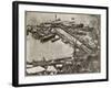 Landing supplies on the James River, Virginia, 1865-Mathew & studio Brady-Framed Photographic Print