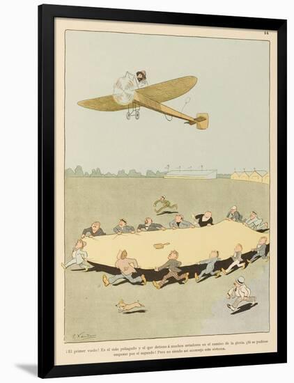 Landing the Aircraft is the Most Dangerous Part of a Flight But Steps Can be Taken to Make It Safer-Joaquin Xaudaro-Framed Art Print