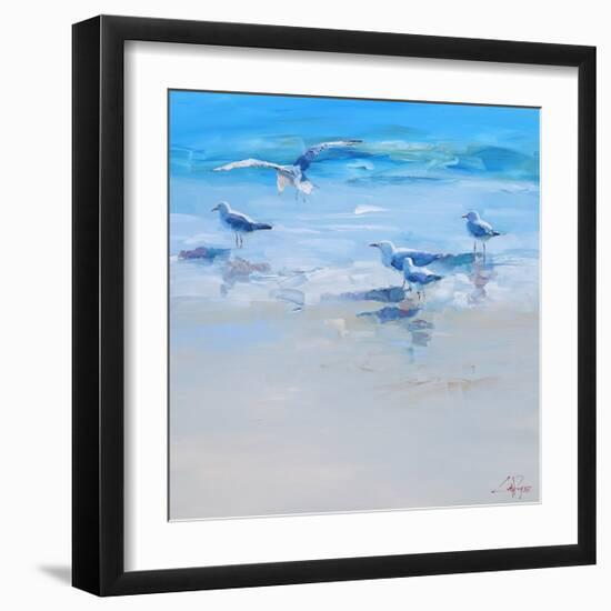 Landing-Craig Trewin Penny-Framed Art Print