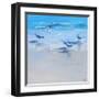 Landing-Craig Trewin Penny-Framed Art Print