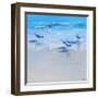 Landing-Craig Trewin Penny-Framed Art Print