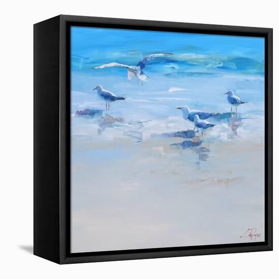 Landing-Craig Trewin Penny-Framed Stretched Canvas