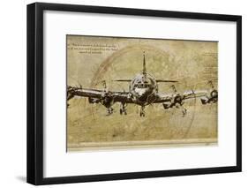 Landing-Sidney Paul & Co.-Framed Giclee Print