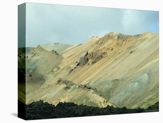 Landmannalaugar, Iceland, Polar Regions-Ethel Davies-Stretched Canvas