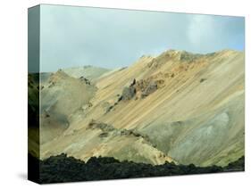 Landmannalaugar, Iceland, Polar Regions-Ethel Davies-Stretched Canvas