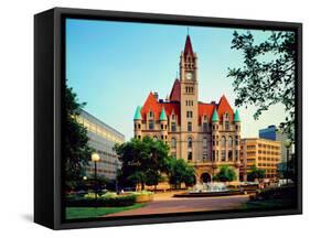 Landmark Center, St. Paul, Minnesota-Bernard Friel-Framed Stretched Canvas