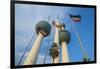 Landmark Kuwait towers in Kuwait City, Kuwait, Middle East-Michael Runkel-Framed Photographic Print