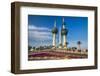 Landmark Kuwait towers in Kuwait City, Kuwait, Middle East-Michael Runkel-Framed Photographic Print