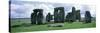 Landmark, Stones, Stonehenge, England, United Kingdom-null-Stretched Canvas