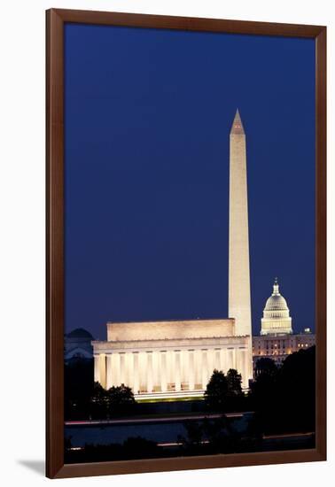 Landmarks in Washington, DC-Paul Souders-Framed Photographic Print