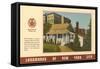 Landmarks of New York City, Poe's Cottage-null-Framed Stretched Canvas