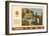 Landmarks of New York City, Poe's Cottage-null-Framed Art Print