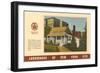 Landmarks of New York City, Poe's Cottage-null-Framed Art Print