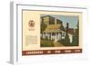 Landmarks of New York City, Poe's Cottage-null-Framed Art Print