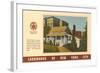 Landmarks of New York City, Poe's Cottage-null-Framed Art Print