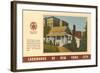 Landmarks of New York City, Poe's Cottage-null-Framed Art Print