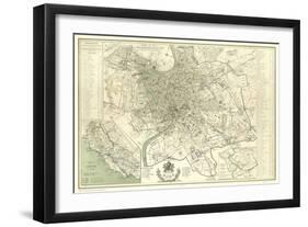 Landmarks of Rome-Felix Benoist-Framed Art Print