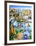 Landmarks of the World-Adrian Chesterman-Framed Art Print