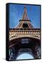 Landmarks - The Eiffel Tower-Trends International-Framed Stretched Canvas