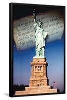 Landmarks - The Statue Of Liberty-Trends International-Framed Poster