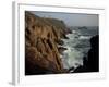 Lands End, Cornwall, England, United Kingdom-John Miller-Framed Photographic Print