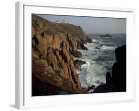 Lands End, Cornwall, England, United Kingdom-John Miller-Framed Photographic Print