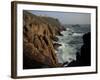 Lands End, Cornwall, England, United Kingdom-John Miller-Framed Photographic Print