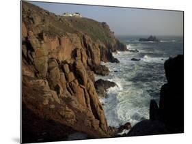 Lands End, Cornwall, England, United Kingdom-John Miller-Mounted Photographic Print