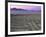 Lands End Labyrinth at Dusk with the Golden Gate Bridge, San Francisco, California-Jim Goldstein-Framed Photographic Print