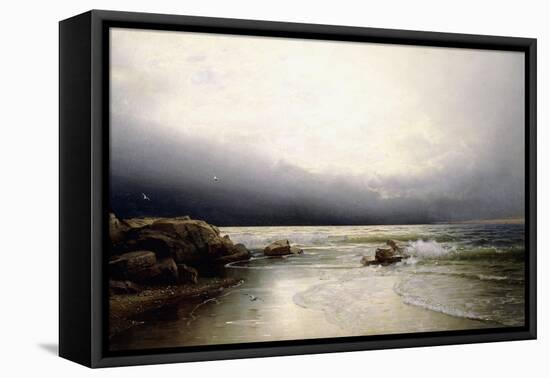 Lands End - New Jersey Coast, 1887-William Trost Richards-Framed Stretched Canvas