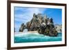 Lands End Rock Formation, Los Cabos, Baja California, Mexico, North America-Michael Runkel-Framed Photographic Print