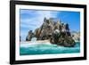 Lands End Rock Formation, Los Cabos, Baja California, Mexico, North America-Michael Runkel-Framed Photographic Print