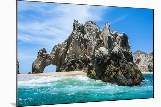 Lands End Rock Formation, Los Cabos, Baja California, Mexico, North America-Michael Runkel-Mounted Photographic Print