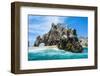 Lands End Rock Formation, Los Cabos, Baja California, Mexico, North America-Michael Runkel-Framed Premium Photographic Print