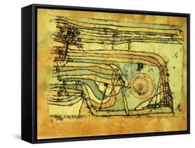 Landscaft im Pankenton-Paul Klee-Framed Stretched Canvas