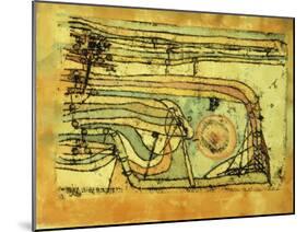 Landscaft im Pankenton-Paul Klee-Mounted Giclee Print