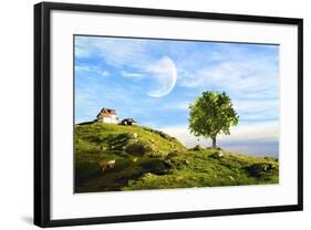 Landscape 10-Ata Alishahi-Framed Giclee Print