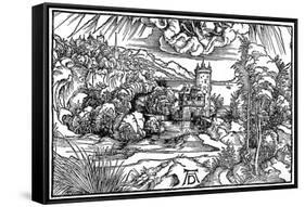 Landscape, 1498-Albrecht Durer-Framed Stretched Canvas