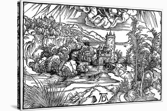 Landscape, 1498-Albrecht Durer-Stretched Canvas