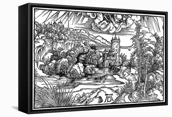 Landscape, 1498-Albrecht Durer-Framed Stretched Canvas